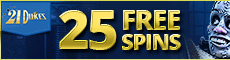 25 free spins