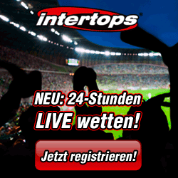 24 Stunden Live Wetten rund um die Uhr bei Intertops